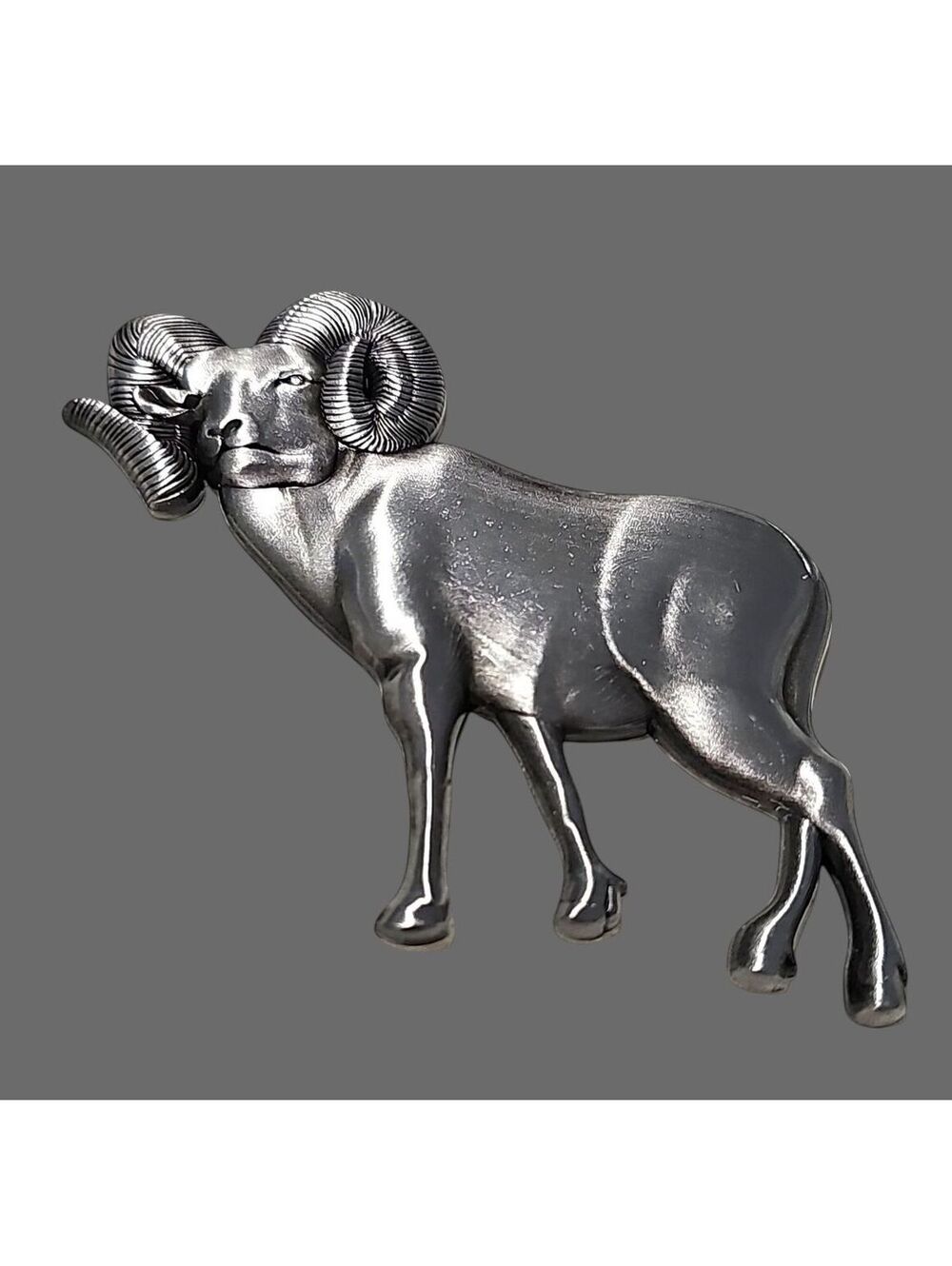 Grand Canyon National Park Bighorn Sheep Magnet • Metal Souvenir Ram Figurine
